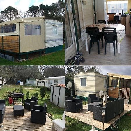Mobilhome Bien Equipe Et Climatise Mimizan Exterior photo