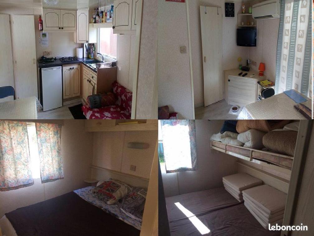 Mobilhome Bien Equipe Et Climatise Mimizan Exterior photo