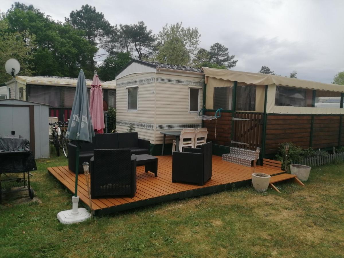Mobilhome Bien Equipe Et Climatise Mimizan Exterior photo